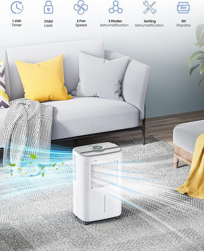 Dehumidifier for Home Basement 2000 Sq.Ft, Dehumidifiers for Home Large Room - Image 4