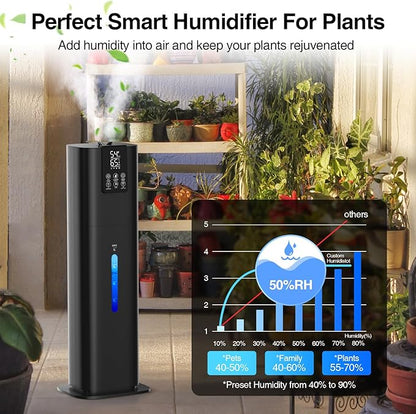 Smart Humidifiers Large Room Bedroom Home, 2.11Gal Quiet Top Fill Cool Mist - Image 8