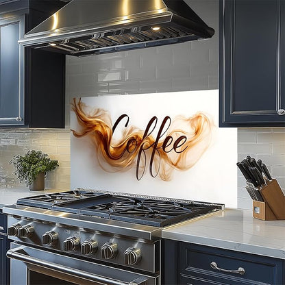 NYZE Kitchen Backsplash Stickers Waterproof Stove Backsplash Protector - Image 5