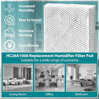 HASMX 2-Pack Replacement Humidifier Filter Pads - Image 7