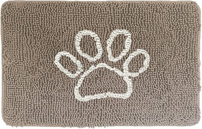 GORILLA GRIP SOAKSTOPPER Dog Door Mat, Machine Washable Rug Absorbent Doormat by GorillaGrip