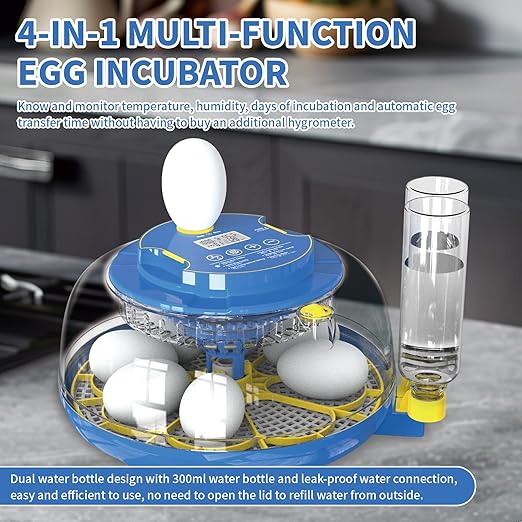 18 Egg Incubator with Automatic Egg Turning & Humidity Control - Image 5