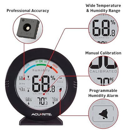 AcuRite 01080M Pro Accuracy Temperature and Humidity Gauge - Image 3
