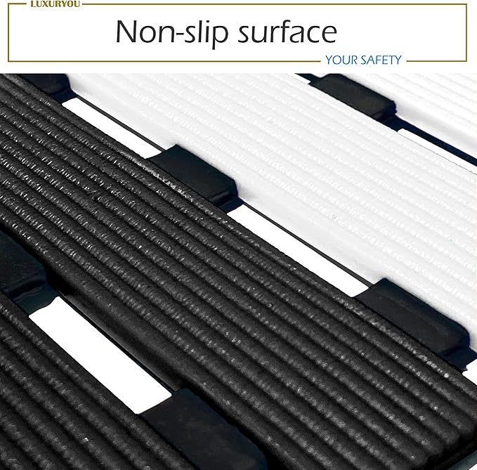 Non Slip Bathtub Mat | Double-Layered Shower Floor Mats - Image 3