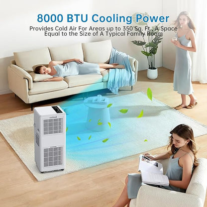 8000 BTUs Portable Air Conditioner - Image 5