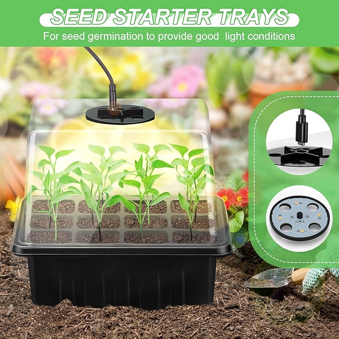 Lunies 6 Packs Seed Starter Trays - Image 3