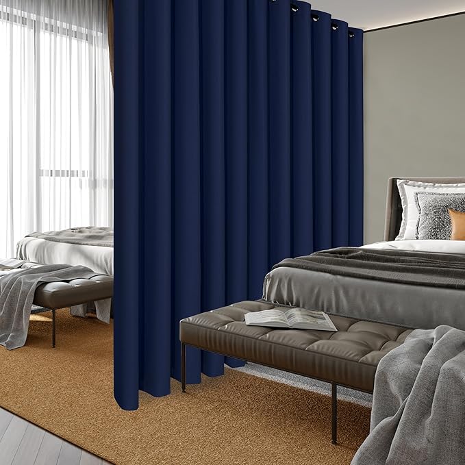 Hiasan Patio Sliding Door Curtain Panel, Bedroom Partition, Shared Office Space - Image 8