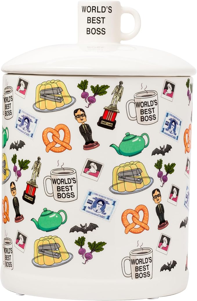 Silver Buffalo The Office Dunder Mifflin World's Best Boss Classic Icons by SilverBuffalo