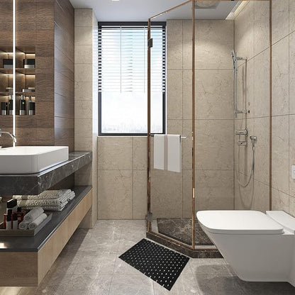 Bambo Bath Mat Bathroom Rugs Floor Wood Shower Bathtub Waterproof Non Slip - Image 3