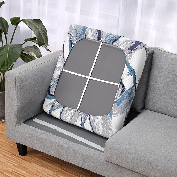 Fuloon Sofa Cushion Covers, Stretch Printed Seat Cushion Cover Couch Seat - Image 4