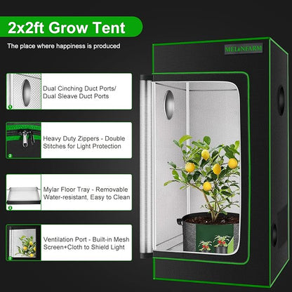 MELONFARM 2x2 Grow Tent - Image 2