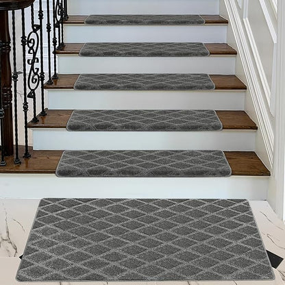 PURE ERA Carpet Stair Tread Landing Mat Tape Free Self Adhesive Non Slip Skid - Image 2