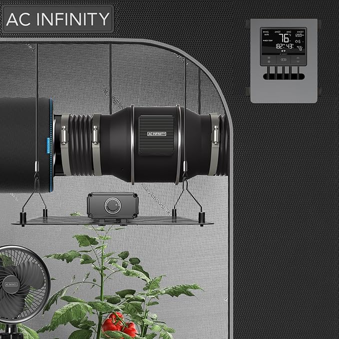 AC Infinity CLOUDLINE PRO T6, Quiet 6” Inline Duct Fan - Image 7