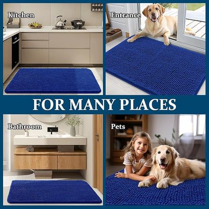 OLANLY Dog Door Mat for Muddy Paws 30x20, Absorbs Moisture and Dirt, Absorbent - Image 8