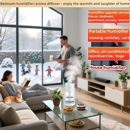 Bedroom Humidifier, USB Mini Portable Humidifier - Image 6