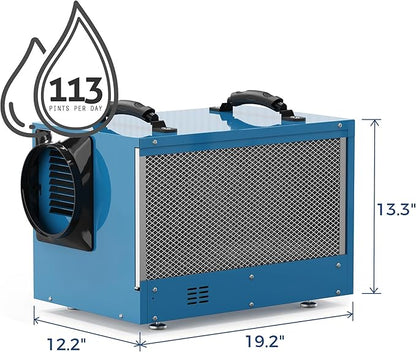 ALORAIR Commercial Dehumidifier 113 Pint, - Image 3