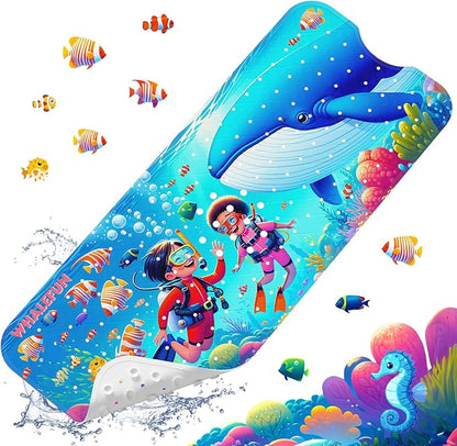 XIYUNTE Baby Bath Mat for Tub Non Slip Kids Bath Mat by XIYUNTE