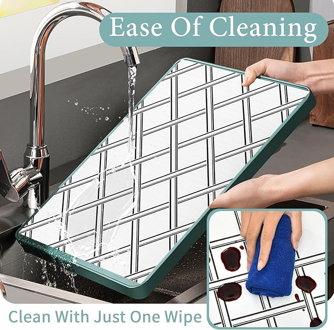 Drawer and Shelf Liner for Kitchen Cabinet: 12 in X 20 Ft Non Slip Waterproof - Image 4