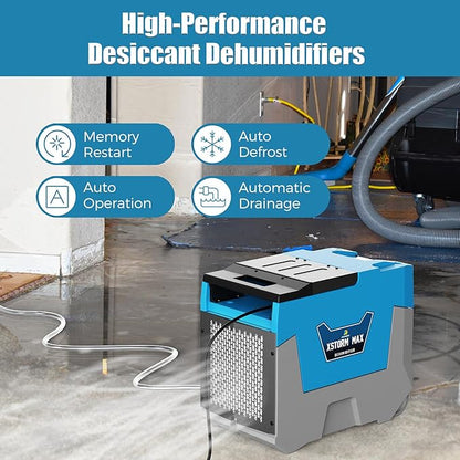 ARGENDON Commercial Dehumidifier, 180 Pints Industrial Dehumidifier - Image 3