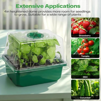 YAUNGEL 4 Pack Seed Starter Tray - Image 5