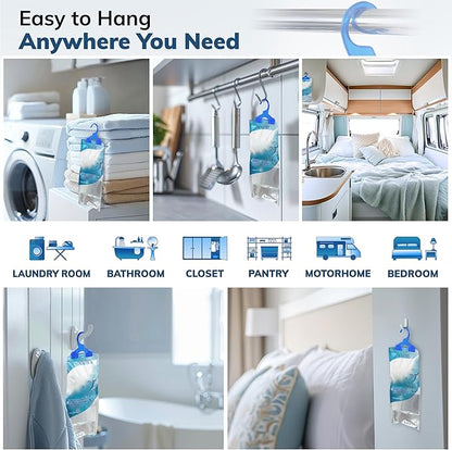 Hanging Moisture Absorber Bags, Dehumidifier Bags - Image 5