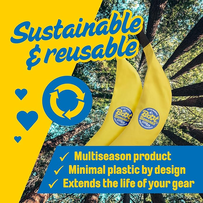 Boot Bananas Shoe Moisture Absorber | Long-Lasting, Reusable Sports Shoe Drying - Image 4