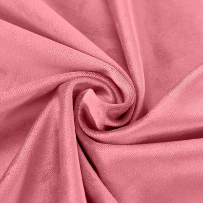 ChadMade Extra Wide Blackout Lined Premium Velvet Curtain Rose 120Wx102L Inch - Image 6