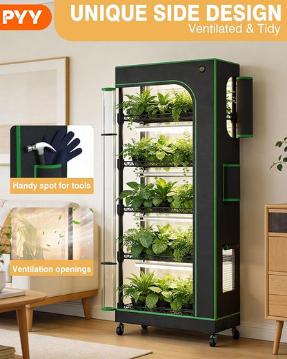 PYY Indoor Greenhouse with Grow Light - Image 2