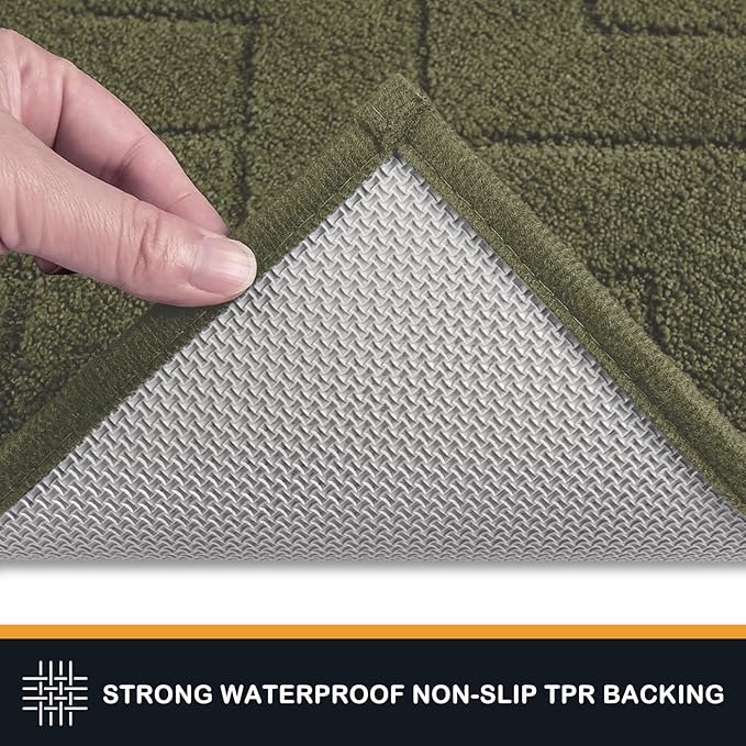 PURRUGS Dirt Trapping Door Mat 34" x 59", Non-Slip Machine Washable Entry Rug - Image 4