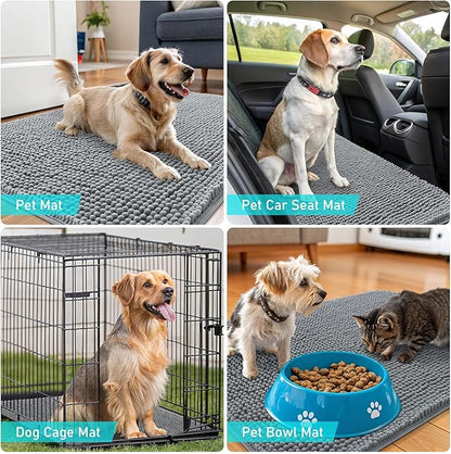 OLANLY Dog Door Mat for Muddy Paws 30x20, Absorbs Moisture and Dirt, Absorbent - Image 7