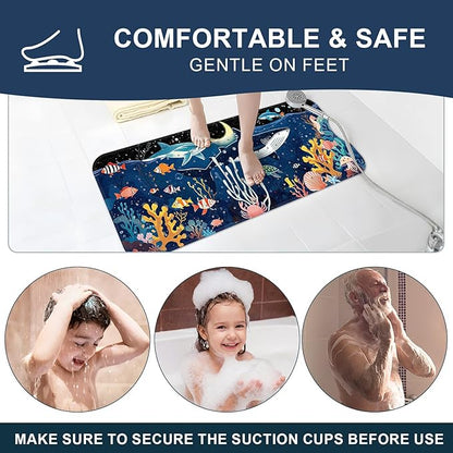 XIYUNTE Baby Bath Mat for Tub Non Slip Kids Bath Mat - Image 8
