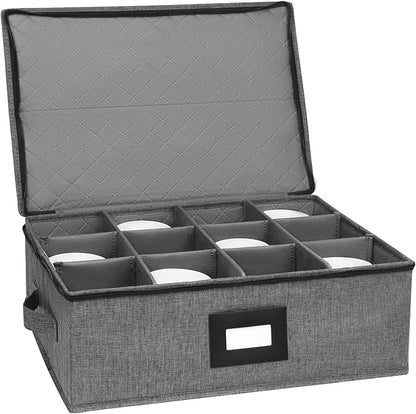 Mug Storage Box with Dividers, China Storage Containers by Mayniu