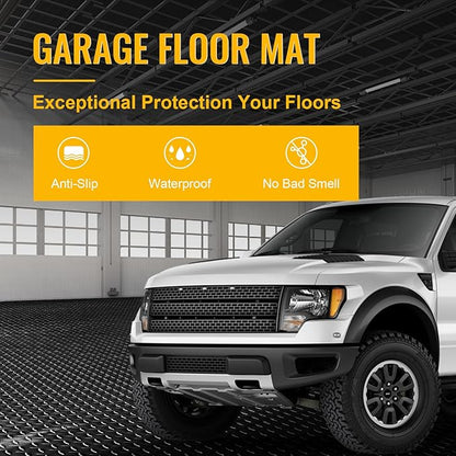8x20 FT Garage Floor Mat, 2.8mm Thickened Flooring Roll - Image 5
