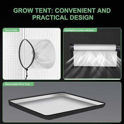MELONFARM 2x2 Grow Tent, Growing Tent - Image 4