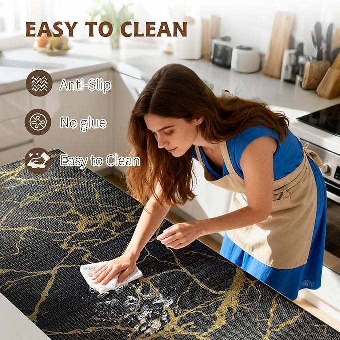2-Layer Drawer and Shelf Liner for Kitchen Cabinet: 12in X 20Ft Non Slip - Image 4