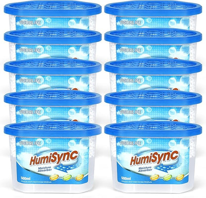 Moisture Absorbers, 10 x16.9 Oz Portable Humidity Absorber Boxes - Image 9