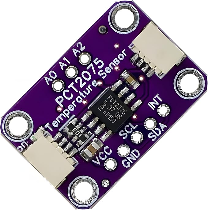 2Pcs PCT2075 11 Bit Higher Accuracy ADC Measurement I2C Temperature Sensor - Image 5