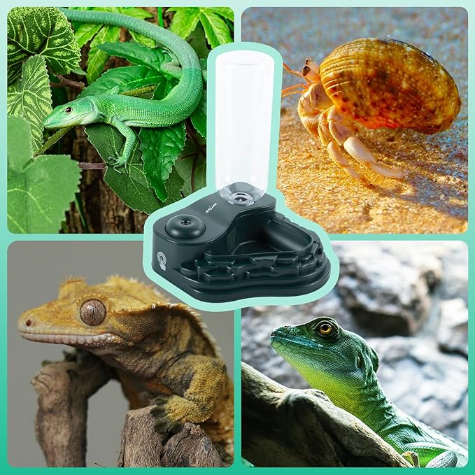 REPTI ZOO Water Feeder and Fogger, 2 in 1 Reptile Humidifier - Image 8