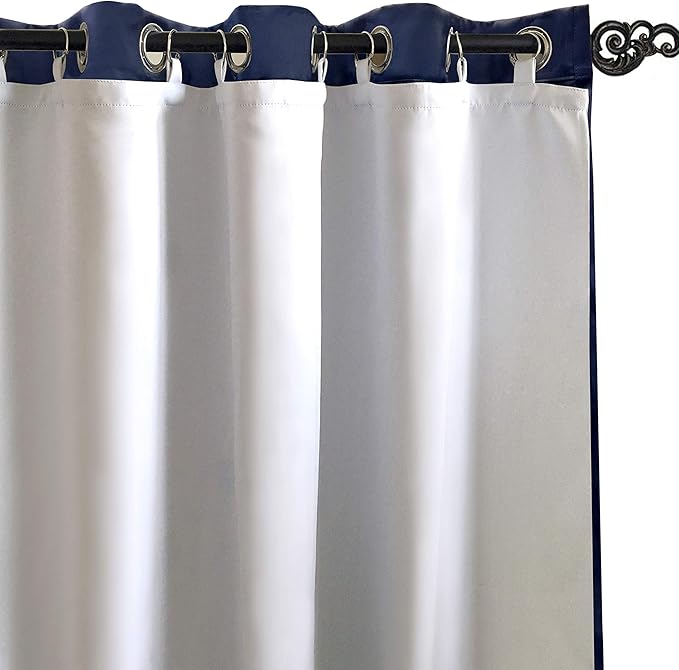 DriftAway Thermal Insulated 100 Percent Darkening Blackout Curtain Liner 2 by DriftAway