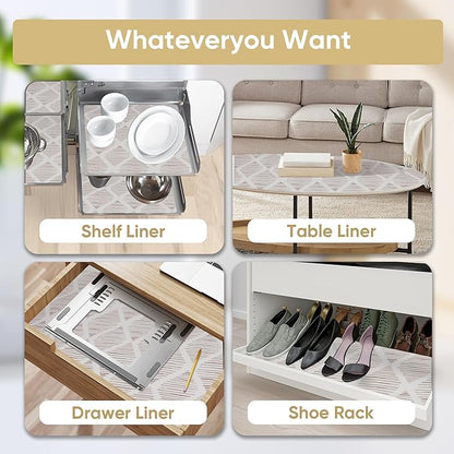Drawer and Shelf Liner for Kitchen Cabinet, Tool Box Waterproof Non Adhesive - Image 5