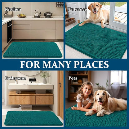 OLANLY Dog Door Mat for Muddy Paws 59x24, Absorbs Moisture and Dirt, Absorbent - Image 8
