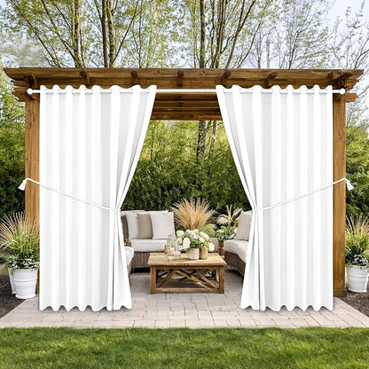 Waterproof Outdoor Curtain W105 x L84 by DivaenCamino