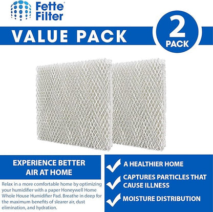 Fette Filter 2 Pack Whole House Humidifier Replacement Pads Compatible - Image 2