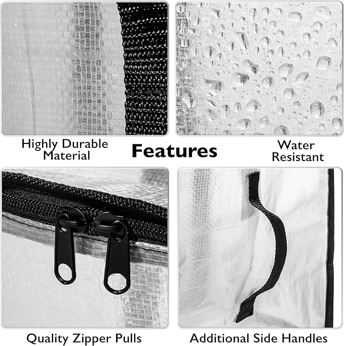ClearSpace Heavy Duty Moving Bags or Storage Bags – Clear Storage Bins - Image 5