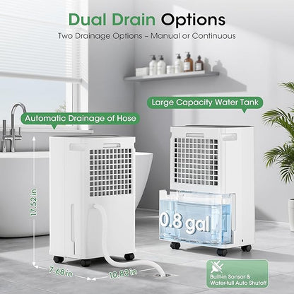 2500 sq.ft Dehumidifier for Basement, Smart APP WiFi Control, 35 Pint - Image 4