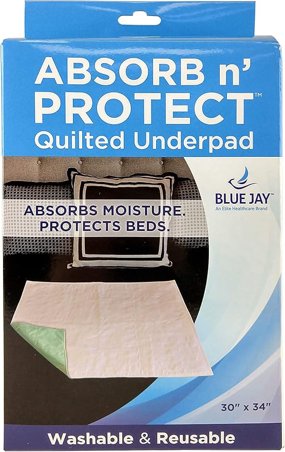 Blue Jay An Elite Healthcare Brand Absorb N' Protect Mattress Pad - Image 8