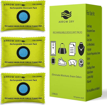 Reusable Moisture Absorbers – Desiccant Packs by Unknown