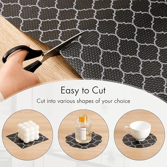 Cooyes Shelf Liner for Kitchen Cabinets – Non-Adhesive Waterproof Drawer Liner - Image 7