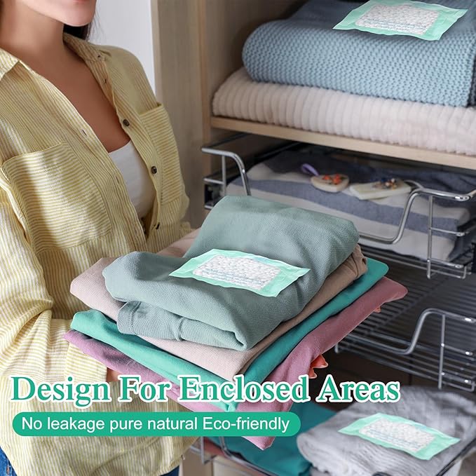 60 Pack Moisture Absorbers Dehumidifier Bags - Image 5