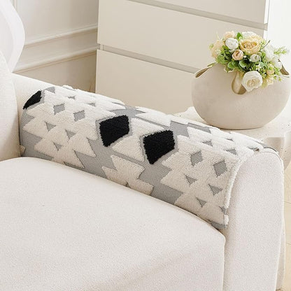 Boho Plush Couch Covers for Sofa Washable, Fuzzy Soft Couch Cover for Sectional - Image 3
